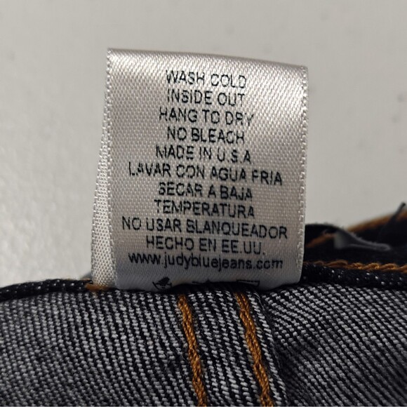 Judy Blue Jeans Womens Plus 1XL Blue Skinny High Rise Stretch Dark Denim Jegging - Picture 7 of 10